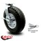 Service Caster 12 Inch Black Pneumatic Wheel Swivel Caster with Brake and Bolt Swivel Lock SCC SCC-100S3506-PNB-SLB-BSL - alternate 3
